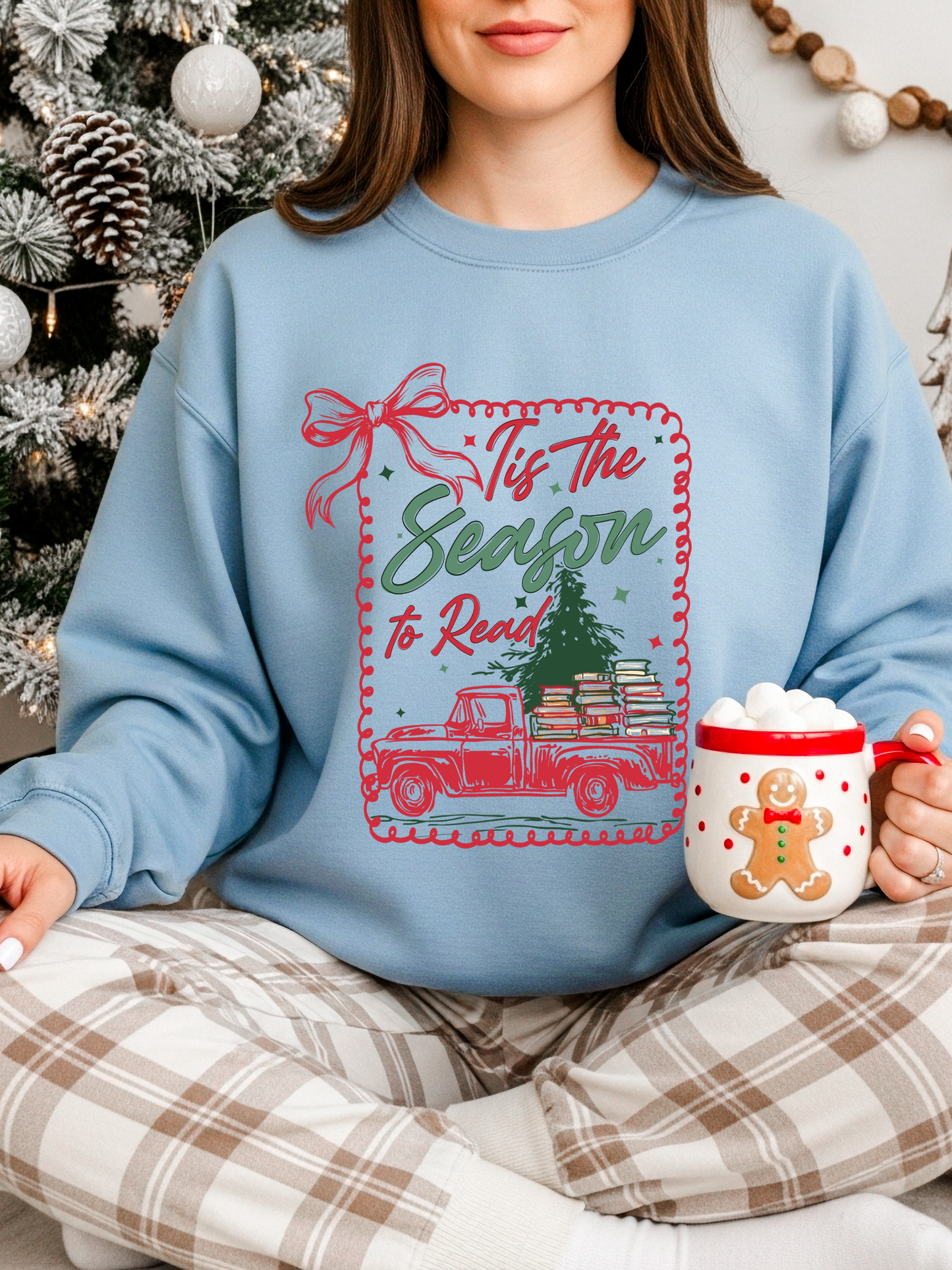 Tis the Season to Read - Christmas Sweatshirt