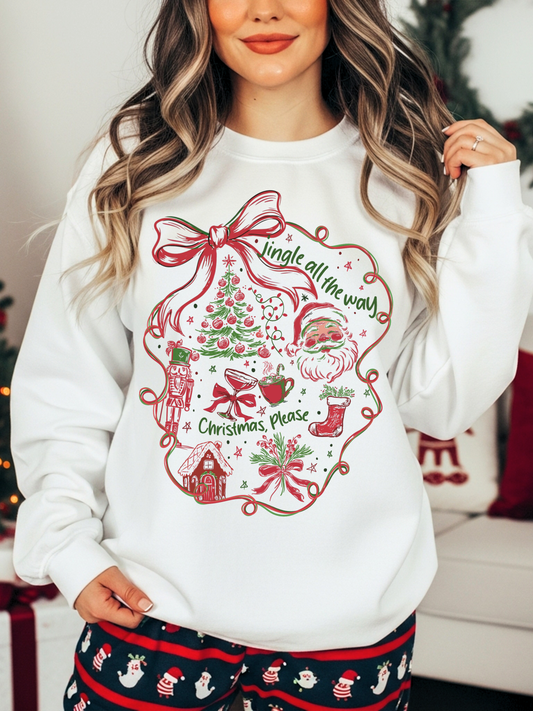 Jingle All the Way - Vintage Sweatshirt