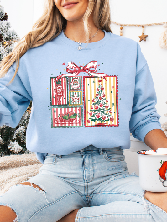 Christmas Coquette Sweatshirt