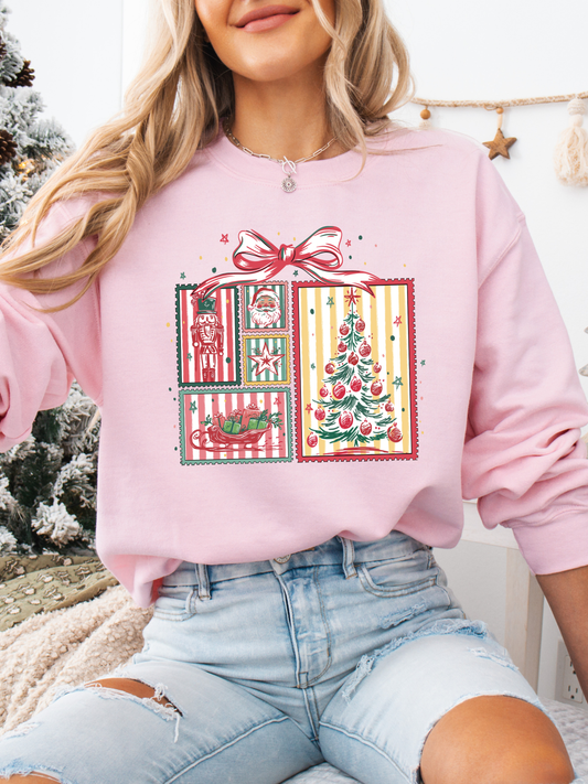 Christmas Coquette Sweatshirt