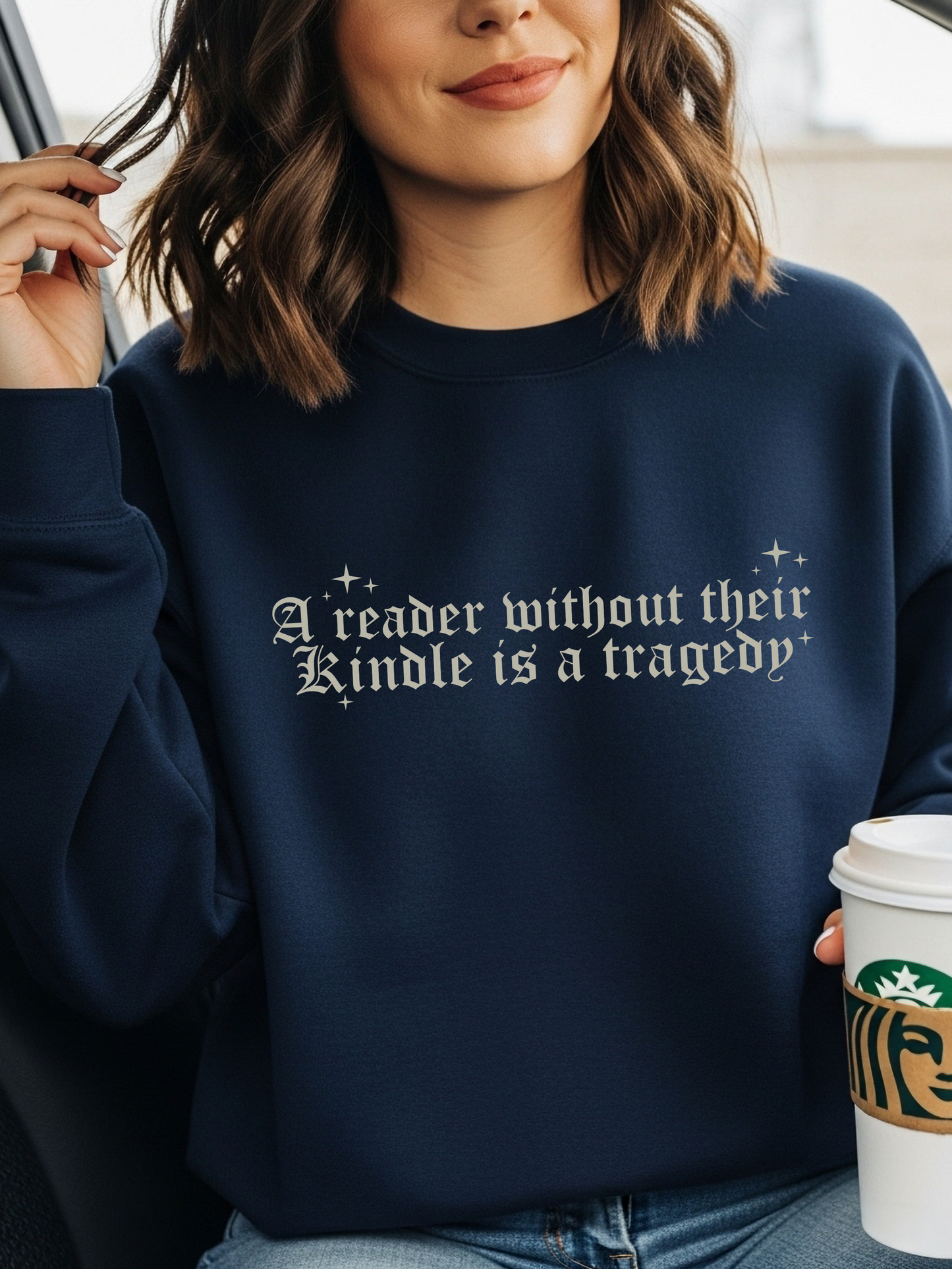 Reader Without Their Kindle - Sweatshirt