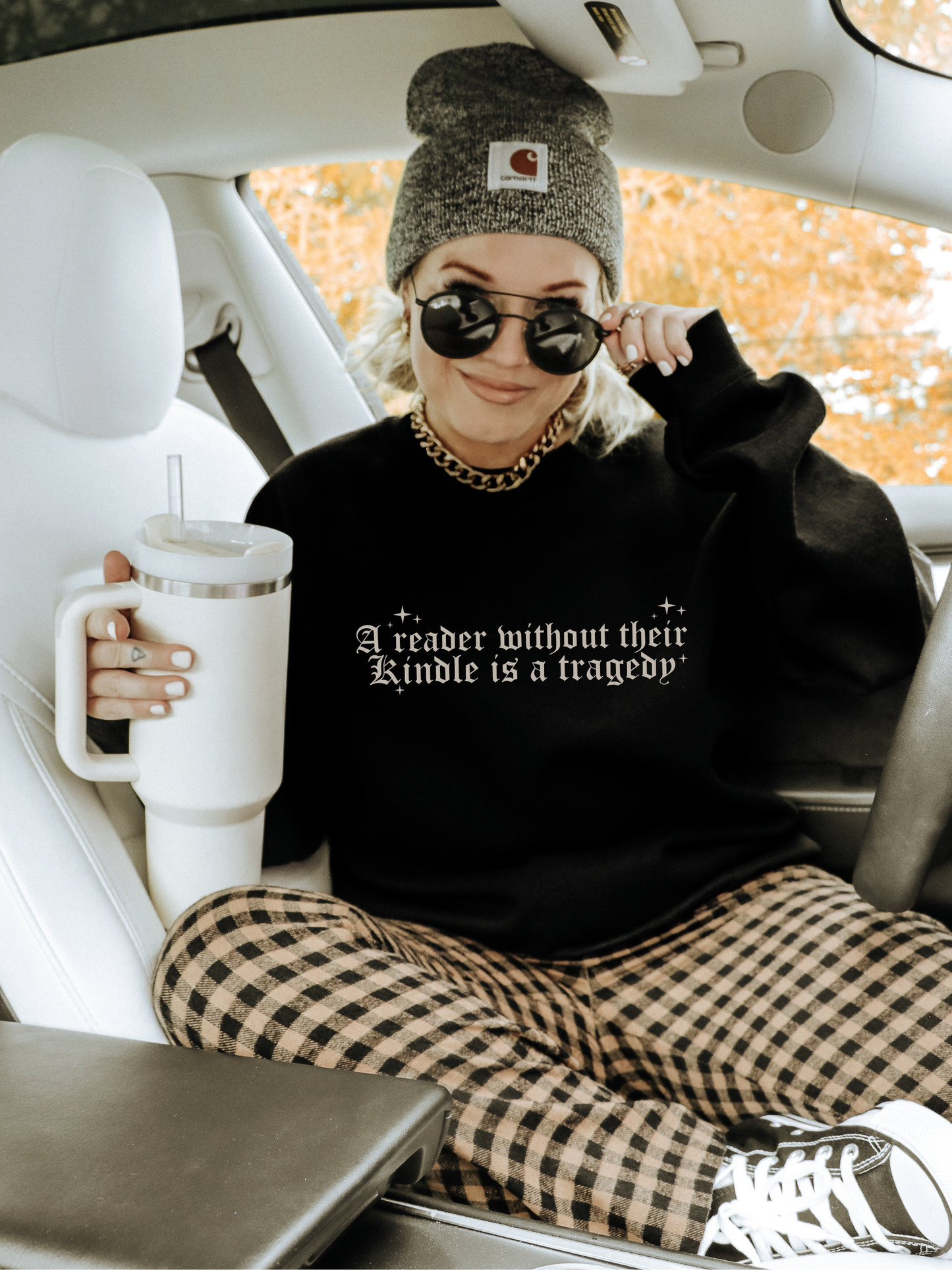 Reader Without Their Kindle - Sweatshirt