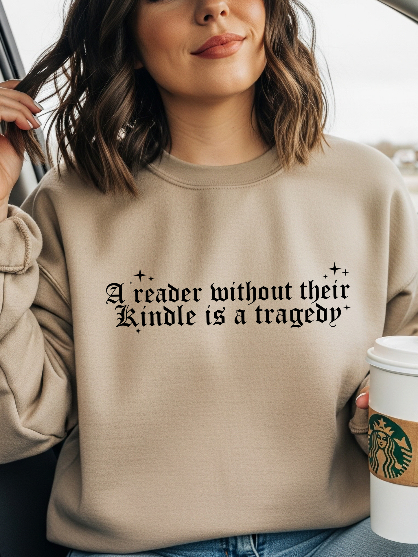Reader Without Their Kindle - Sweatshirt
