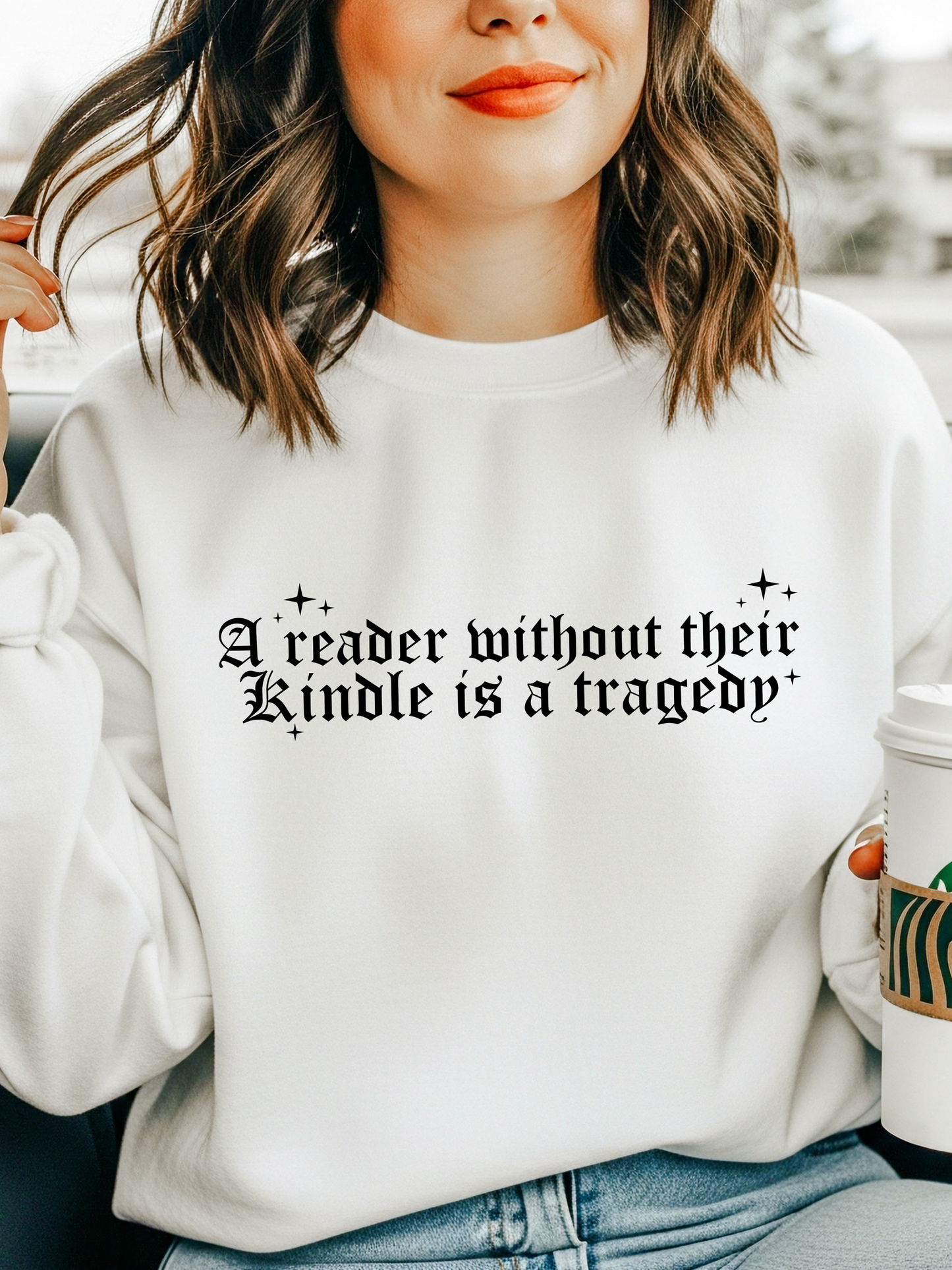 Reader Without Their Kindle - Sweatshirt