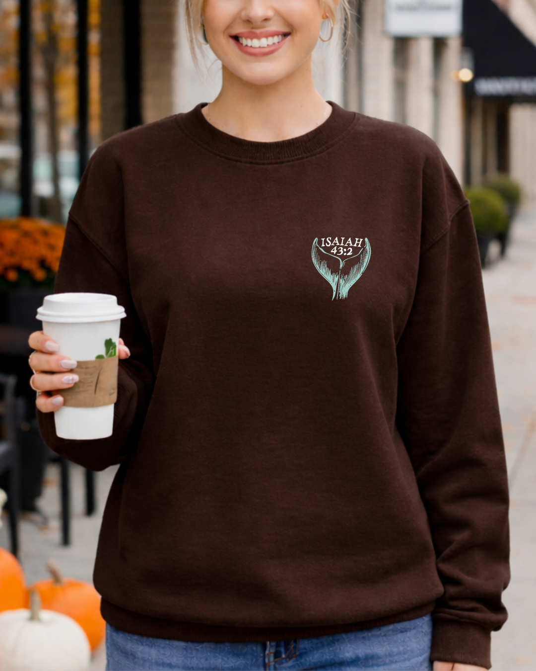 Deep Waters – Faith Crewneck