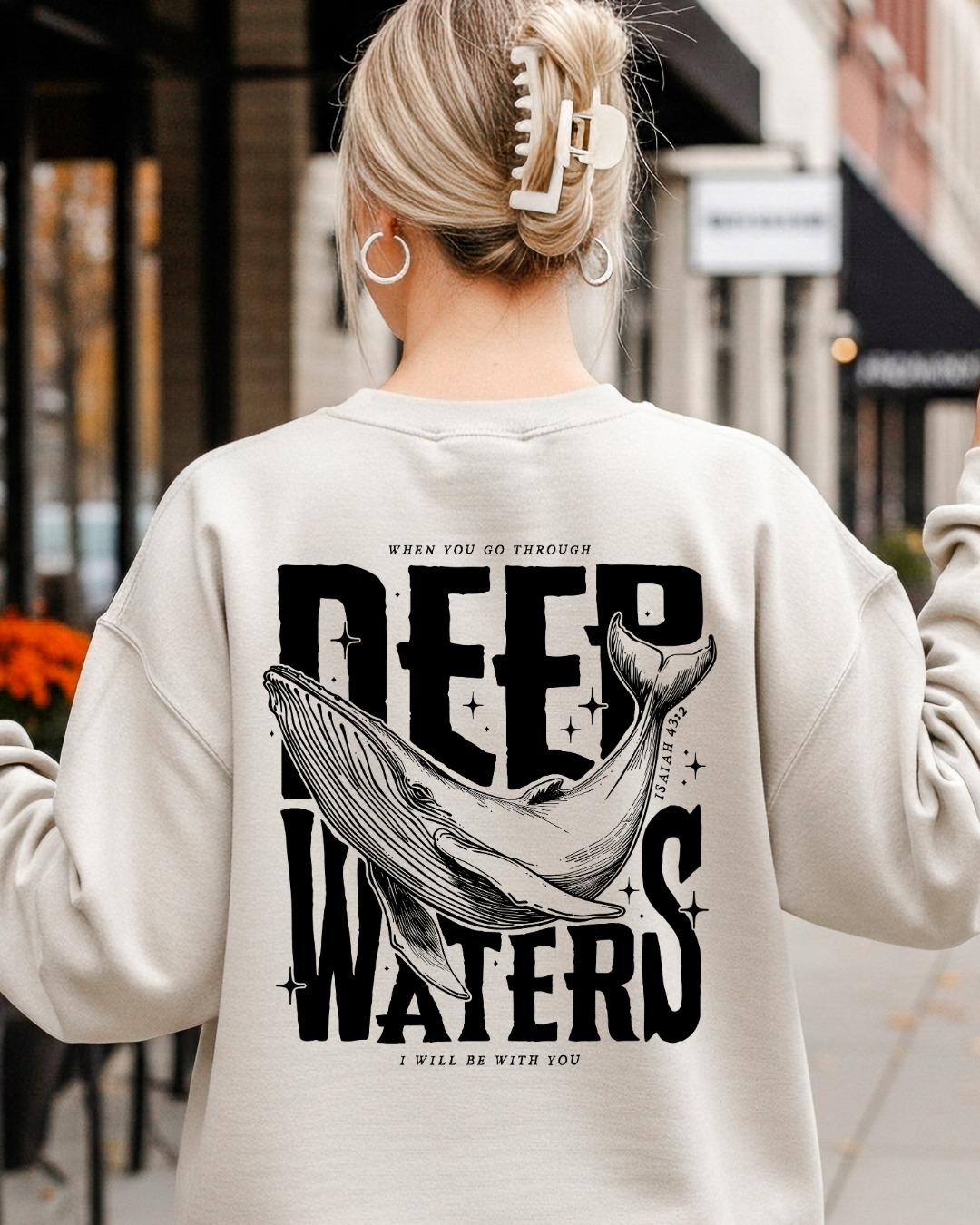 Deep Waters – Faith Crewneck