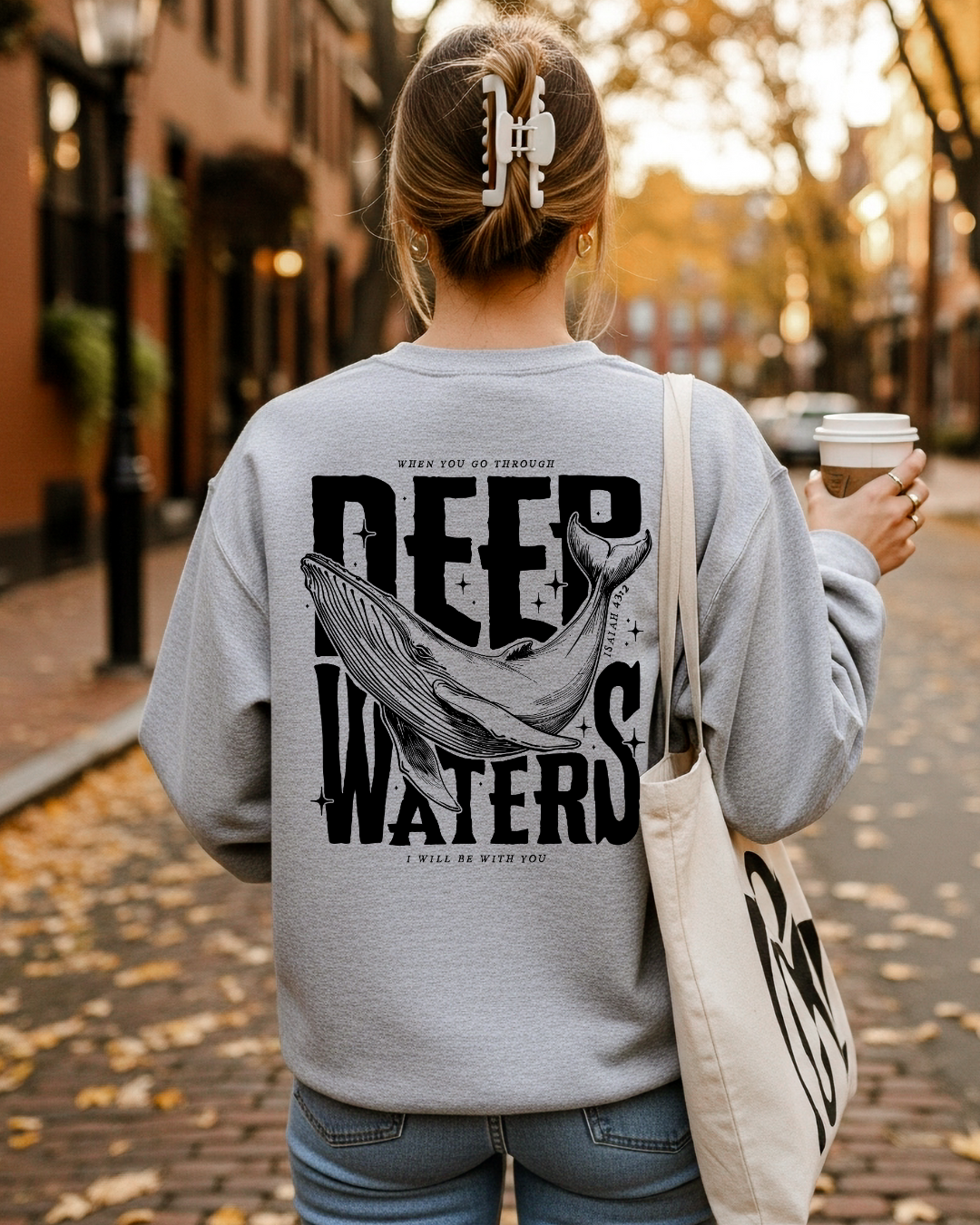 Deep Waters – Faith Crewneck