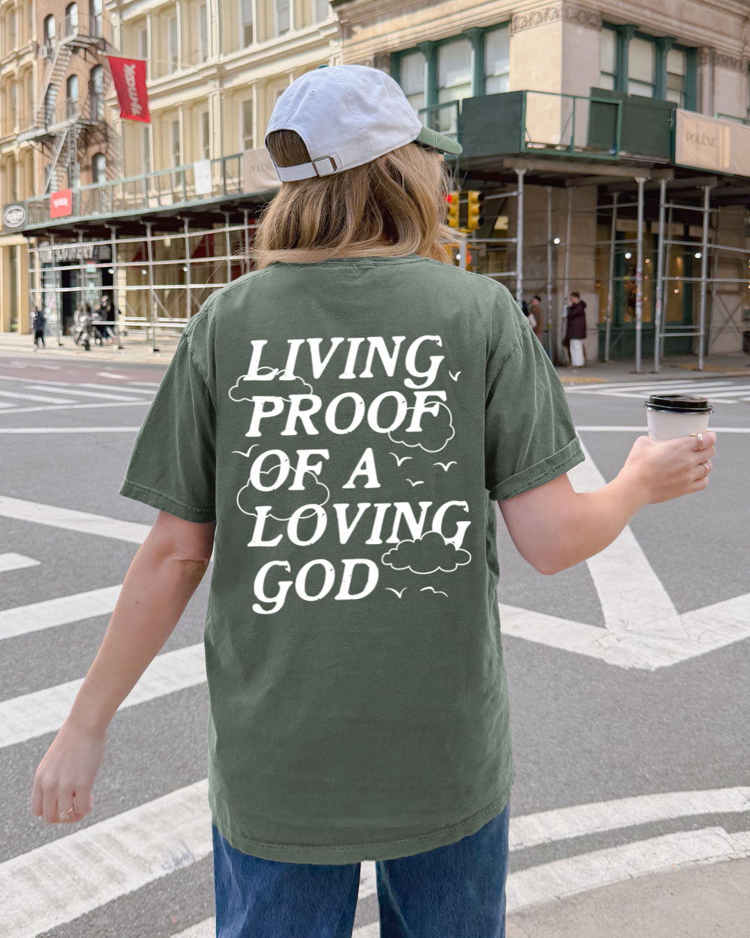 Living Proof of a Loving God – Faith Tee