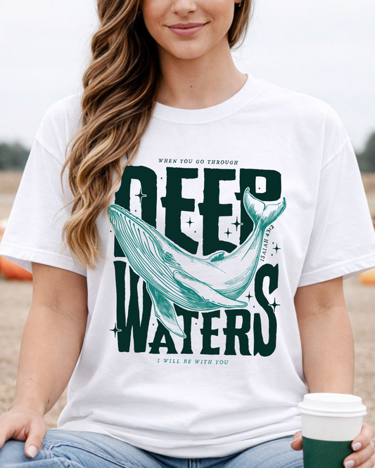 Deep Waters (Single Sided) – Faith Tee