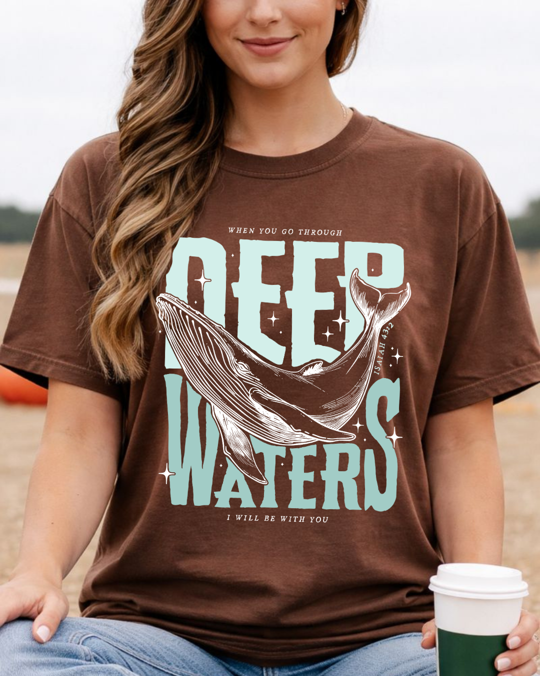 Deep Waters (Single Sided) – Faith Tee