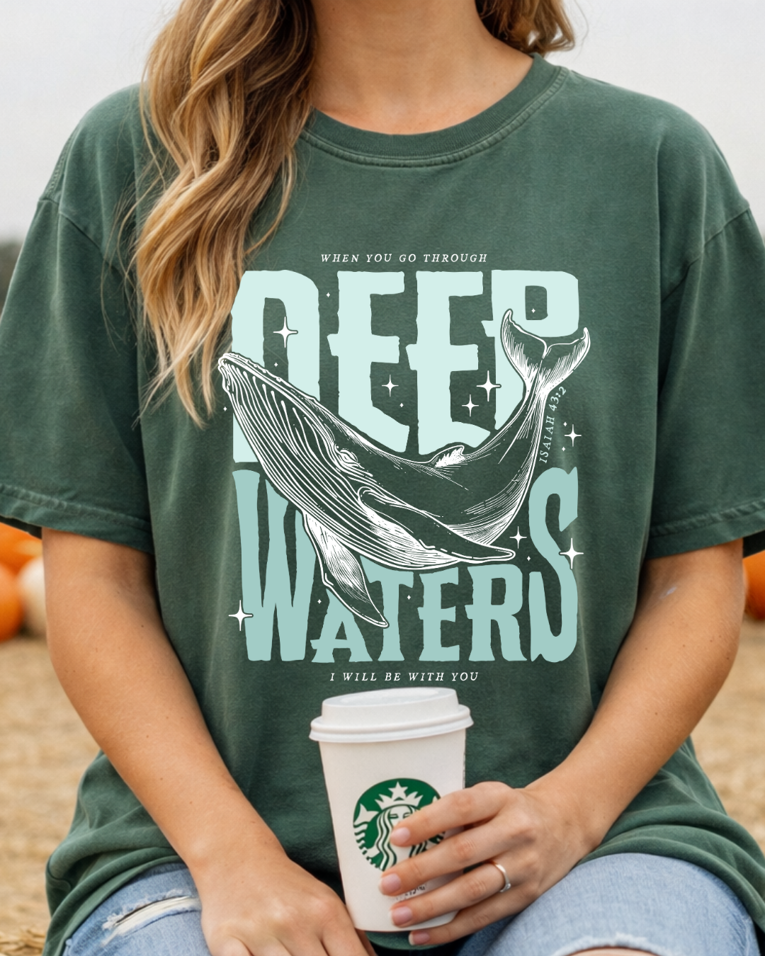 Deep Waters (Single Sided) – Faith Tee