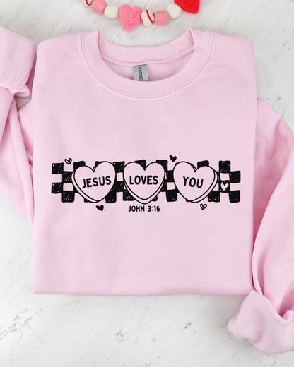 Jesus Loves You - Faith Crewneck