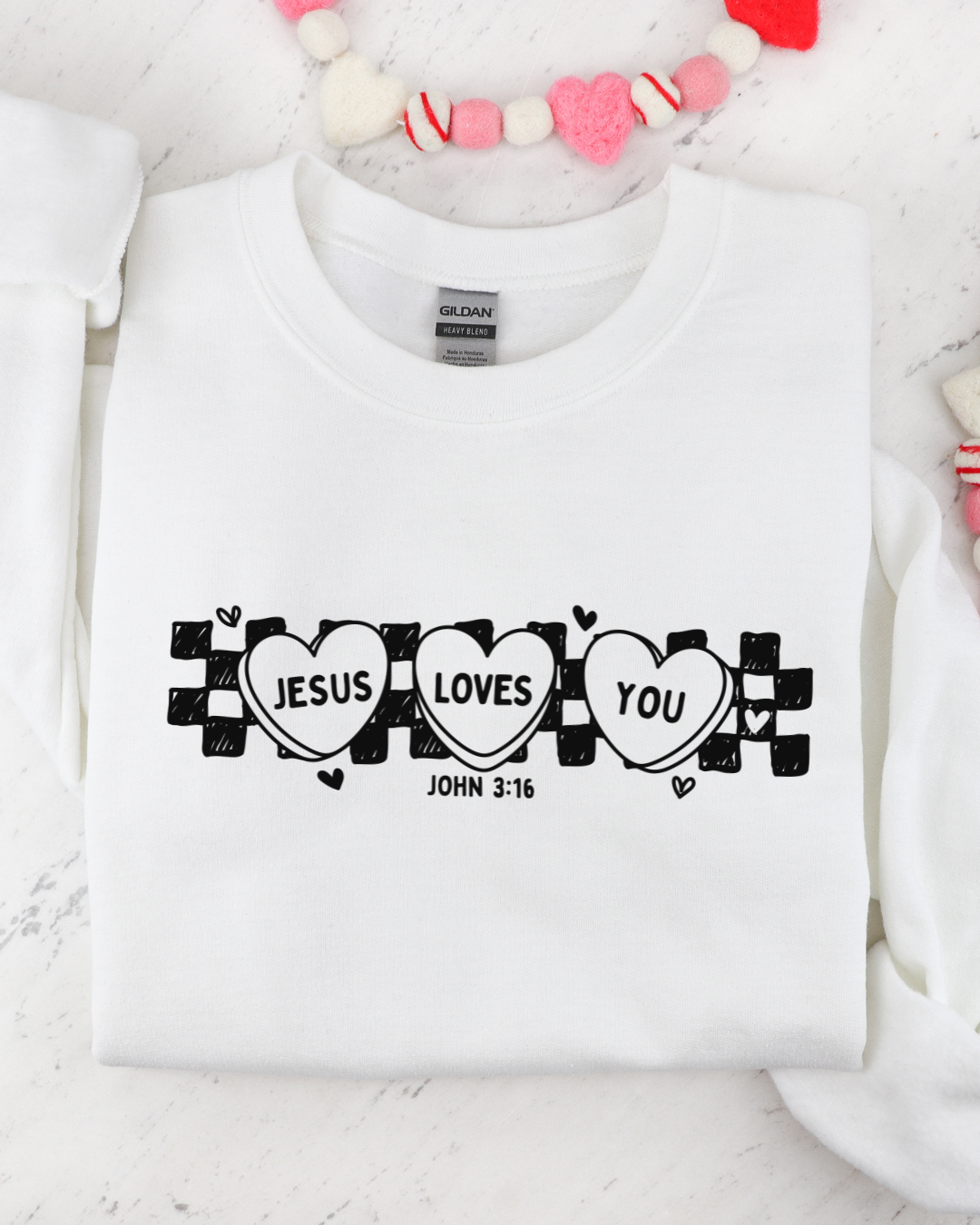 Jesus Loves You - Faith Crewneck