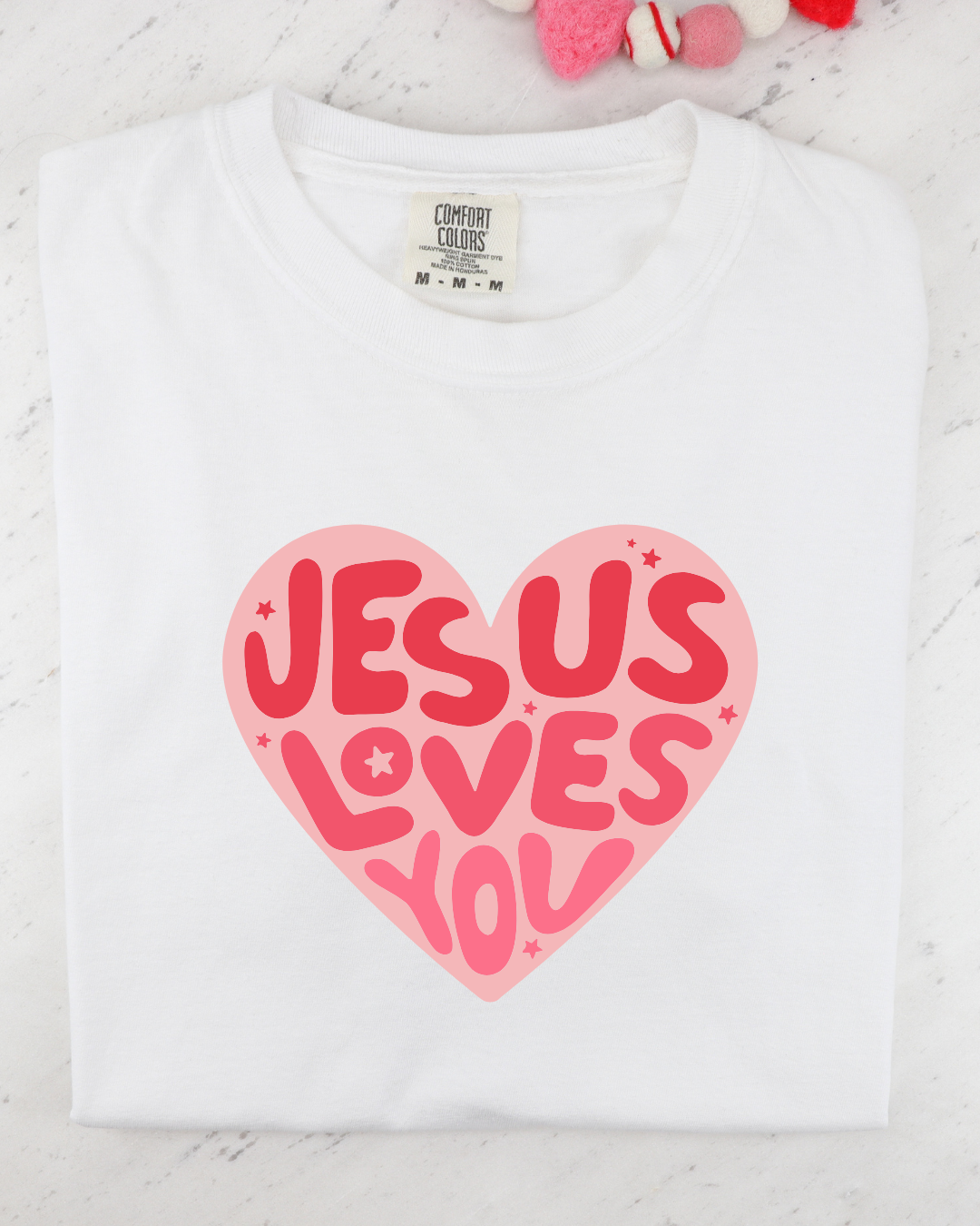 Jesus Loves You – Heart Faith Tee
