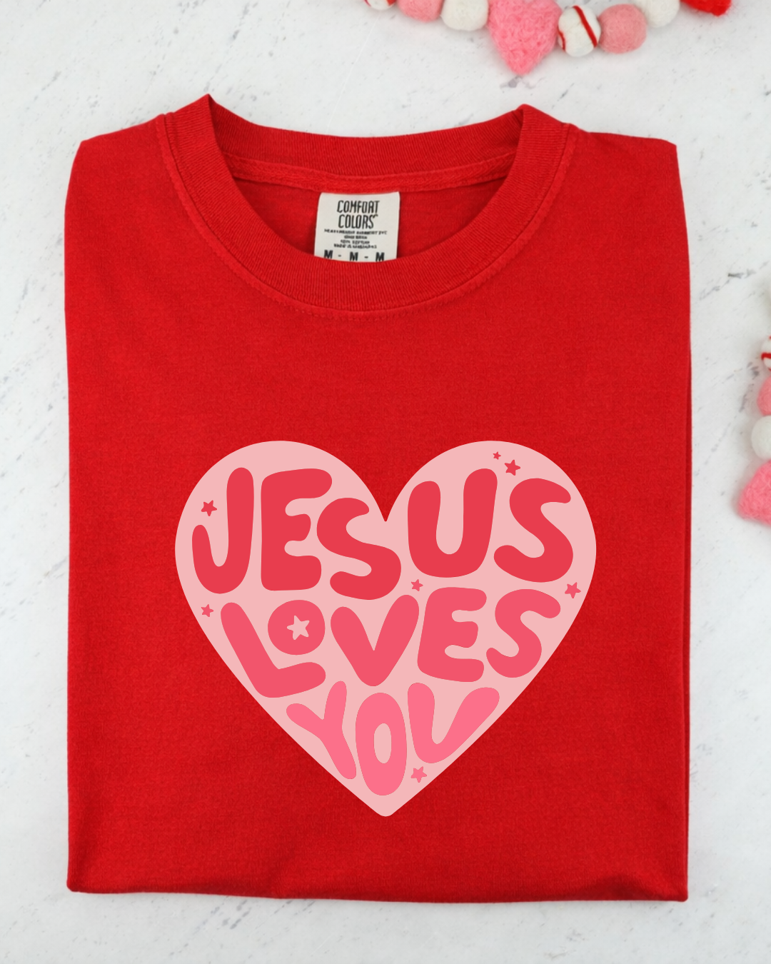 Jesus Loves You – Heart Faith Tee