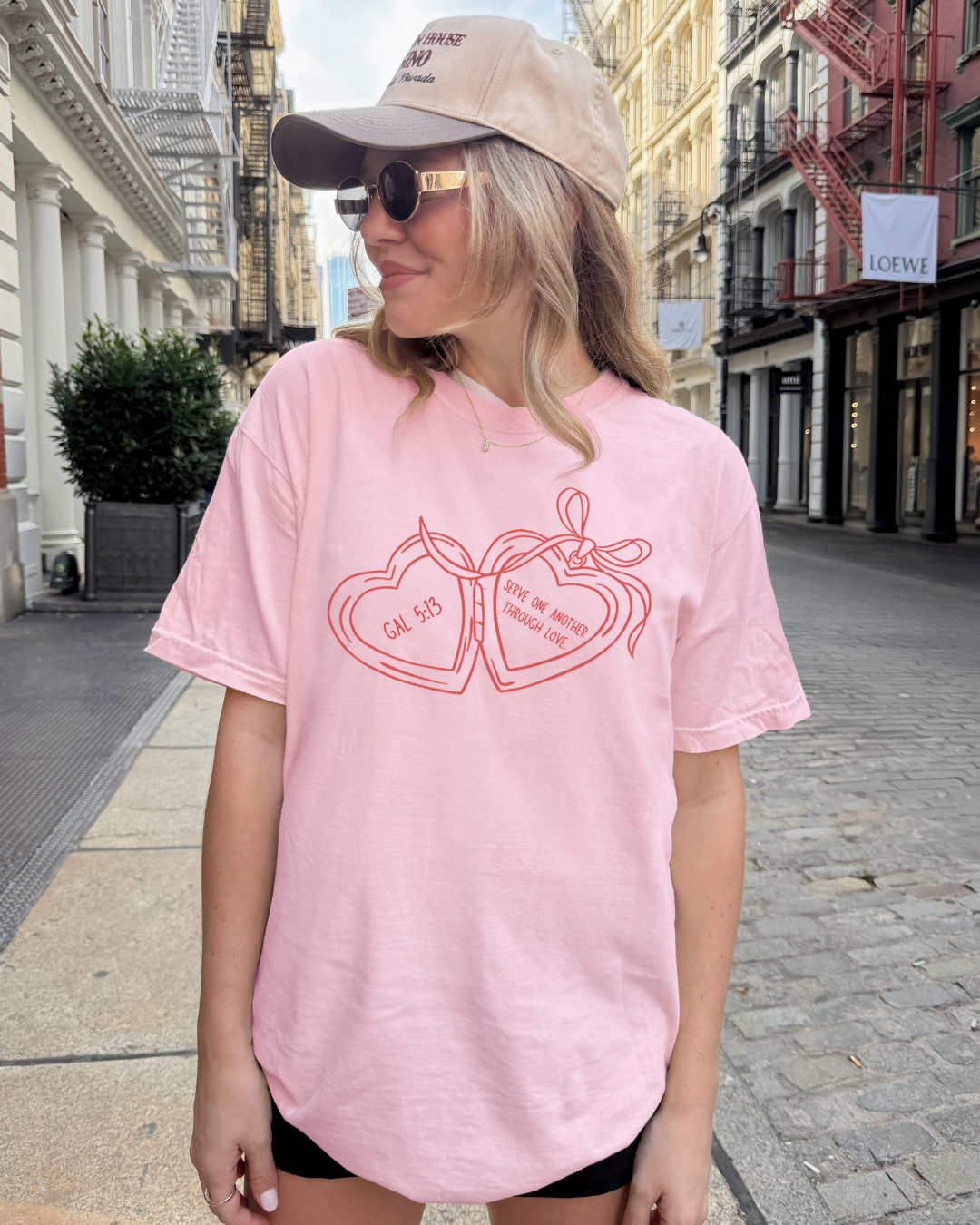 Serve One Another in Love - Faith Tee