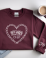 FF x Reading Through Realms - Anti-Social Book Club Sweatshirt - (Maroon w/ White Stitching)