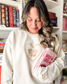 FF x Reading Through Realms - Anti-Social Book Club Sweatshirt - (Monochrome Sand)