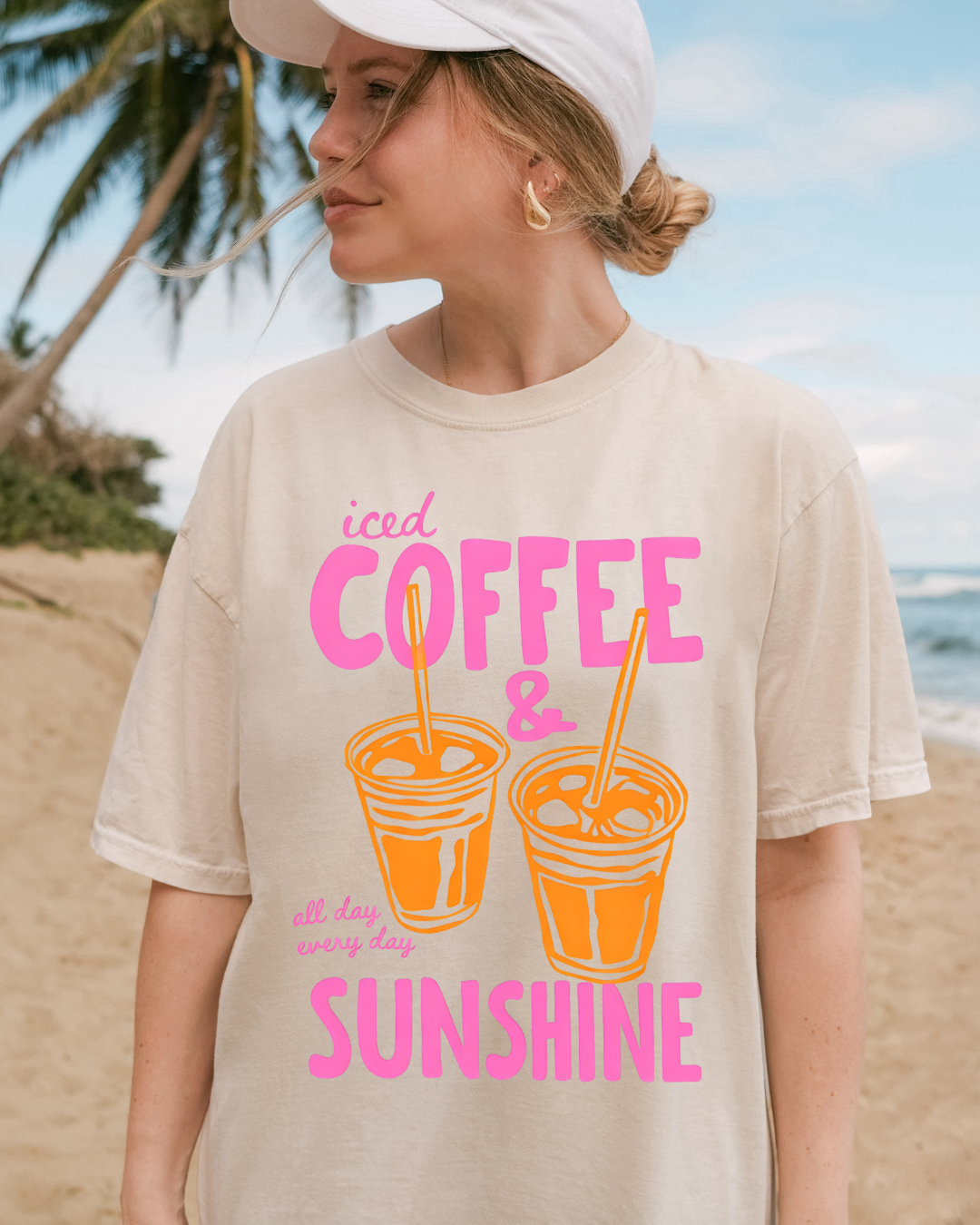 Iced Coffee & Sunshine - Tee
