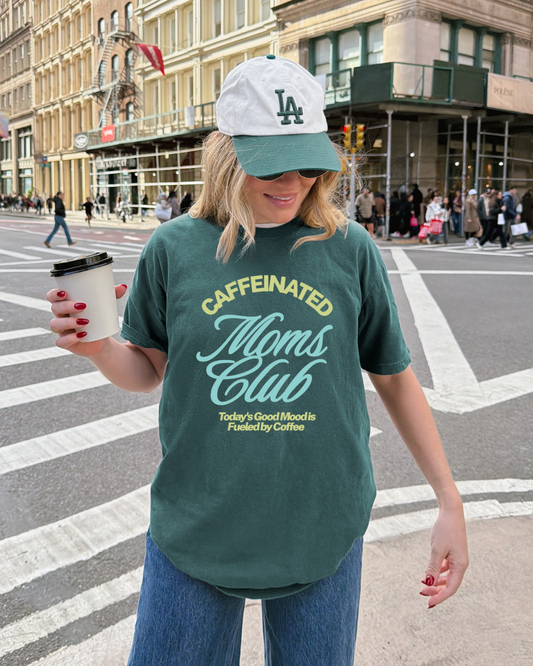 Caffeinated Moms Club - Tee