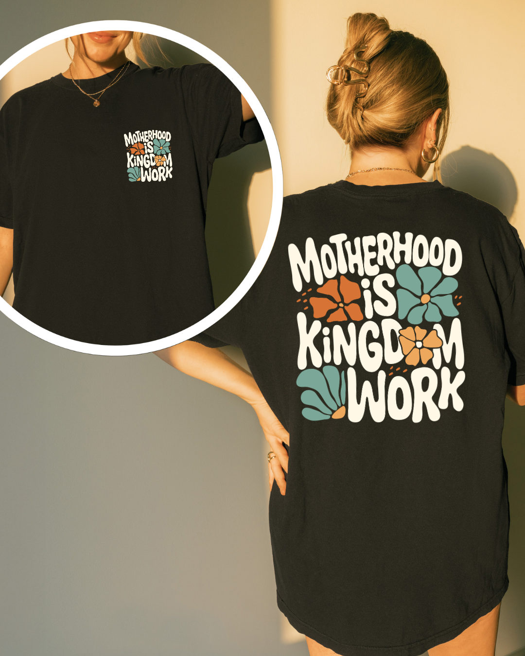 Motherhood Is Kingdom Work - Tee