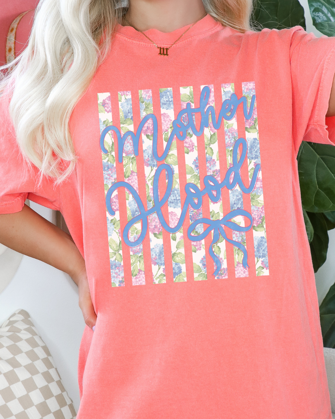 Motherhood Floral - Tee