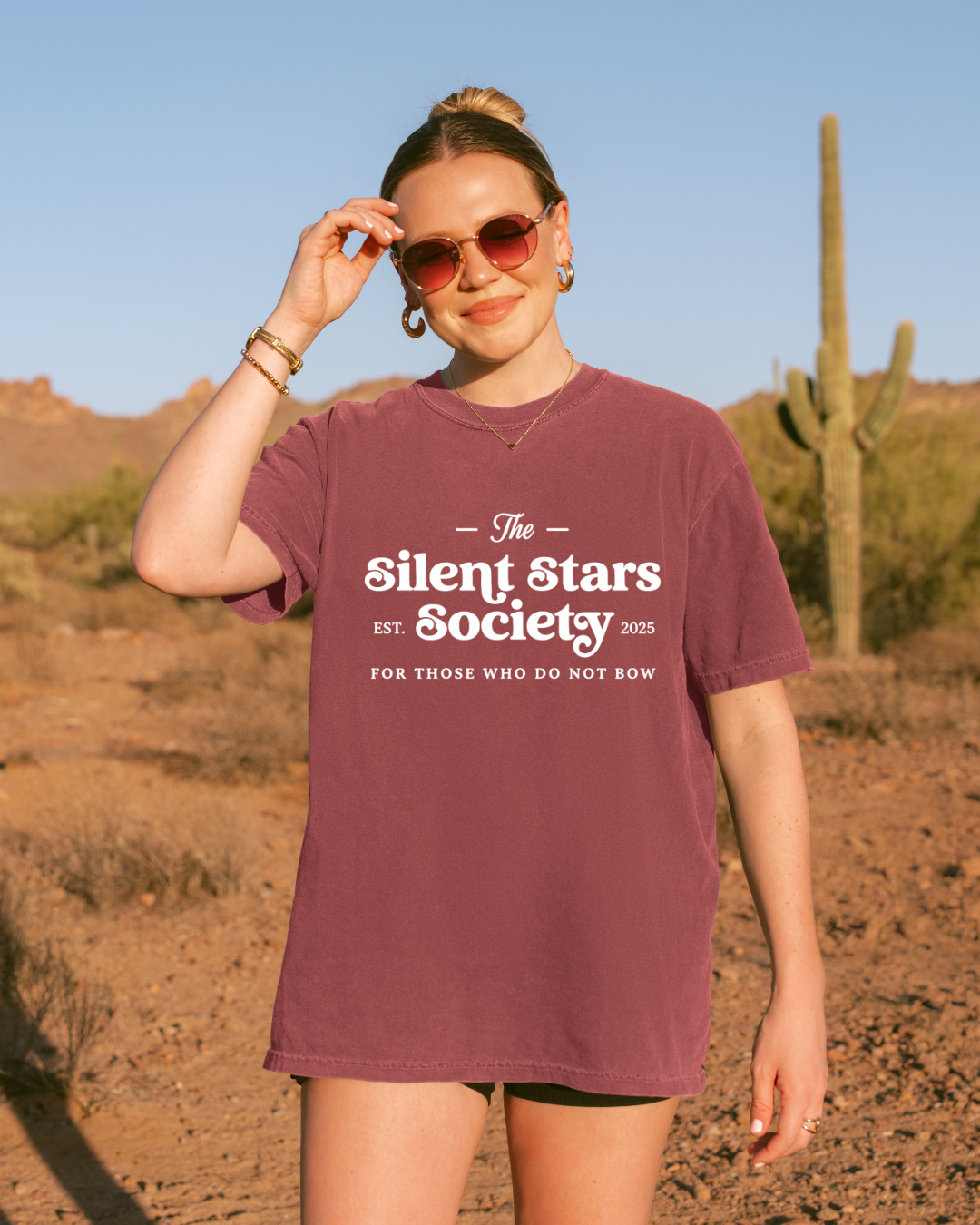 The Silent Stars Society Tee – Officially Licensed Celestial Court