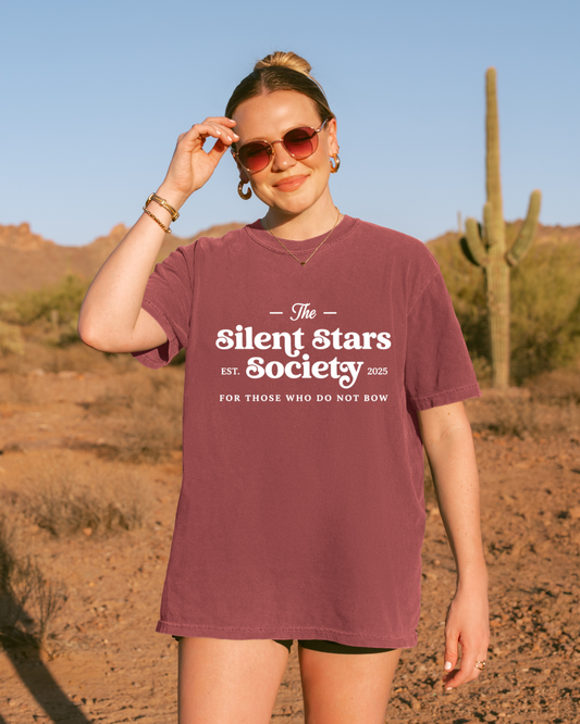 The Silent Stars Society Tee – Officially Licensed Celestial Court