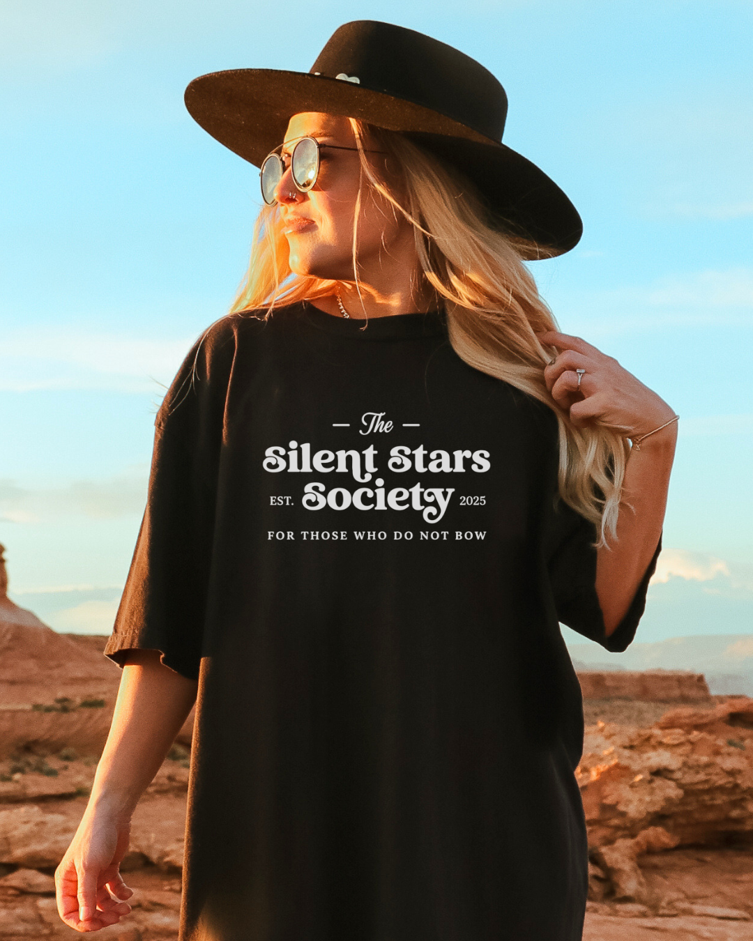 The Silent Stars Society Tee – Officially Licensed Celestial Court