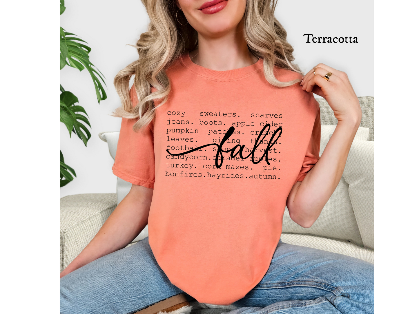 Fall Vibes Unisex T-Shirt, Casual Fall T-Shirt, Gift for Fall Lovers, Autumn Tee, Seasonal Apparel, Cozy Fall Shirt