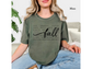 Fall Vibes Unisex T-Shirt, Casual Fall T-Shirt, Gift for Fall Lovers, Autumn Tee, Seasonal Apparel, Cozy Fall Shirt