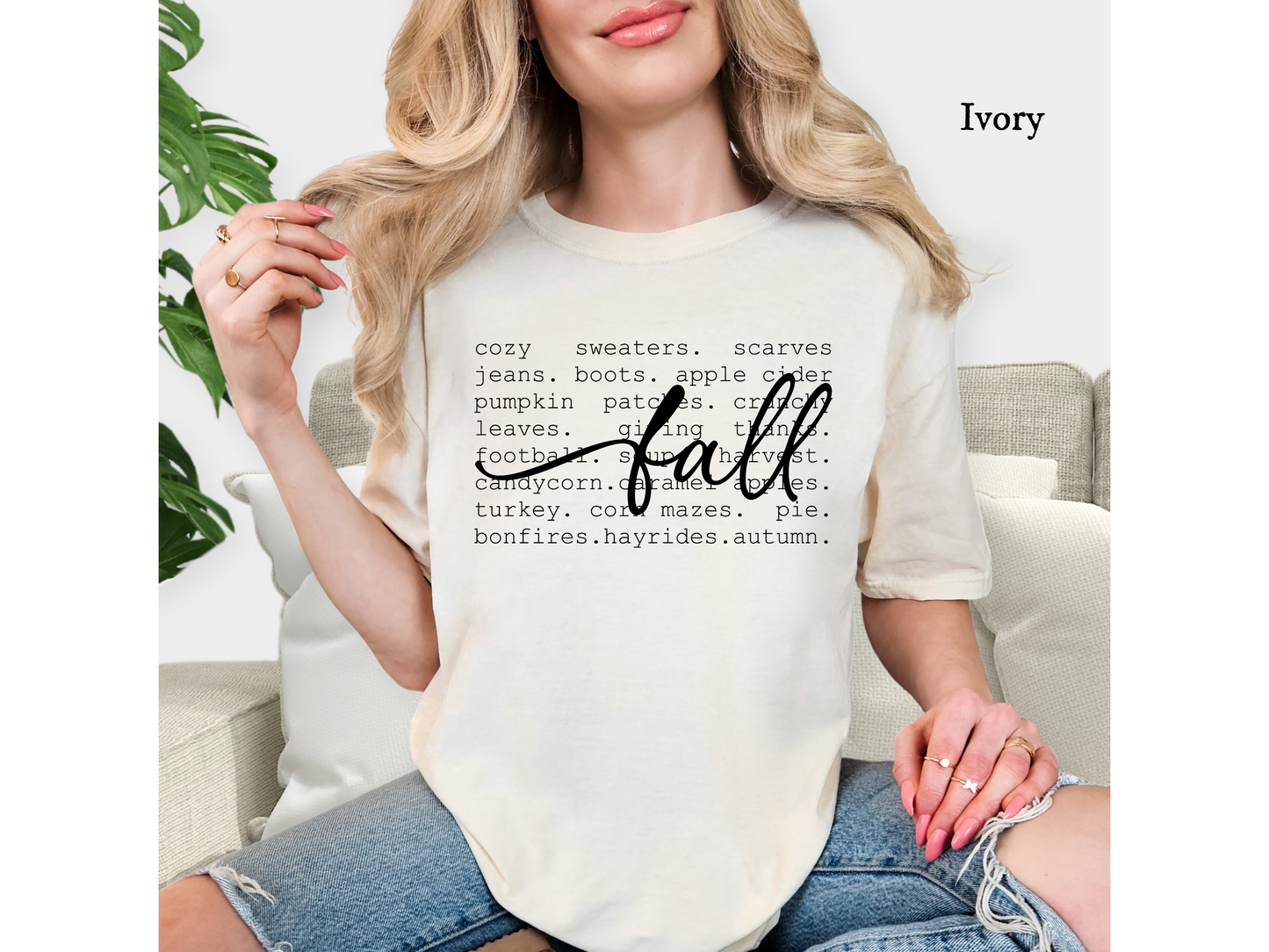 Fall Vibes Unisex T-Shirt, Casual Fall T-Shirt, Gift for Fall Lovers, Autumn Tee, Seasonal Apparel, Cozy Fall Shirt