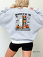 Haunted by My TBR (Gildan) Sweatshirt | Cozy Fall Apparel for Book Lovers, Halloween Gift, Reading Sweatshirt, Ghost Print, Unisex Crewneck