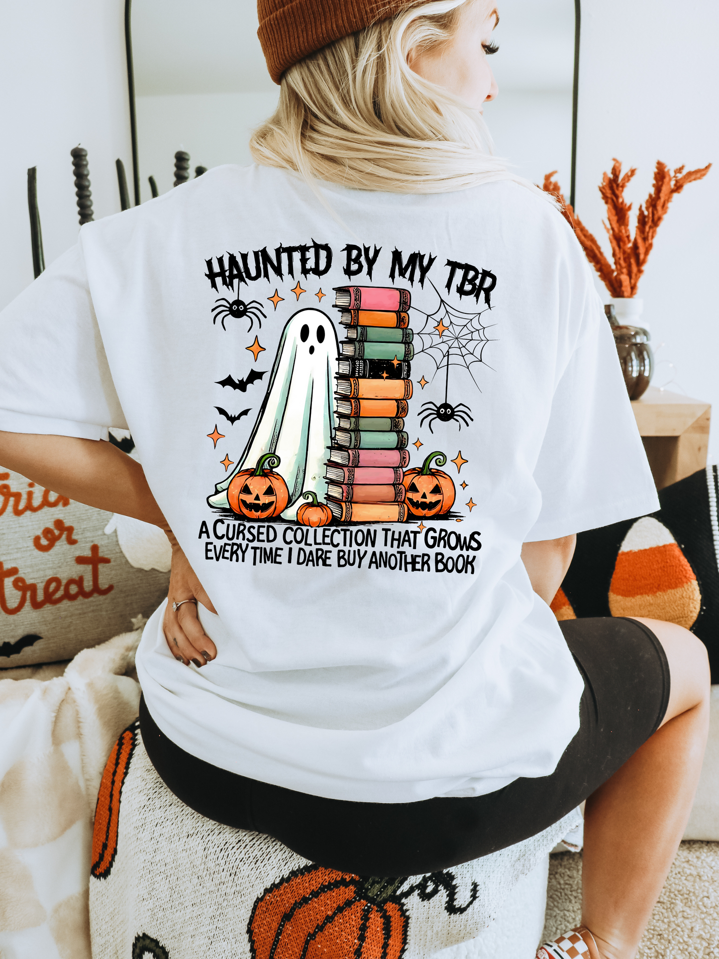 Haunted by my TBR - Tee
