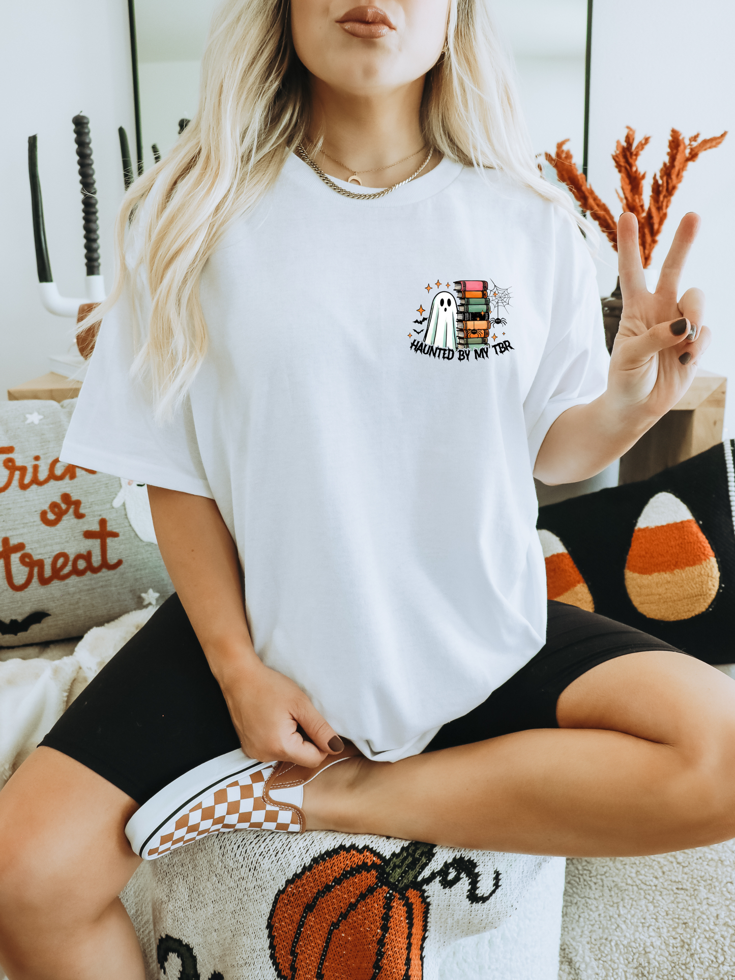 Haunted by my TBR - Tee