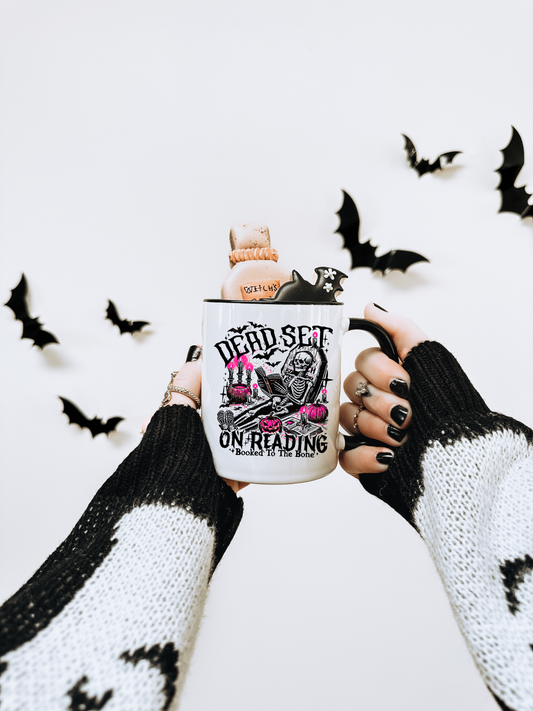 Dead Set on Reading - Mug
