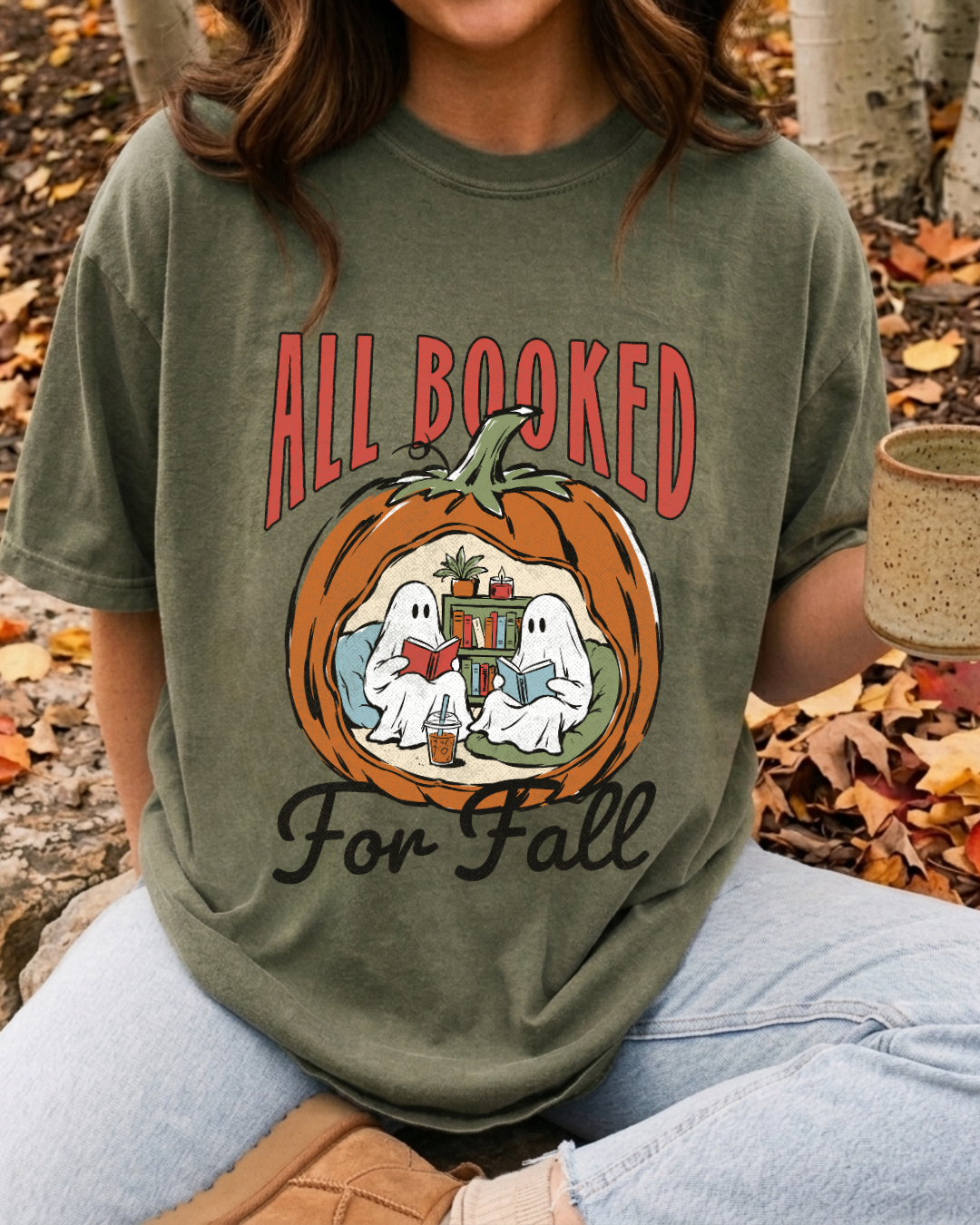 All Booked for Fall - Tee