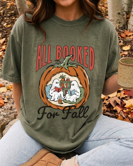 All Booked for Fall - Tee