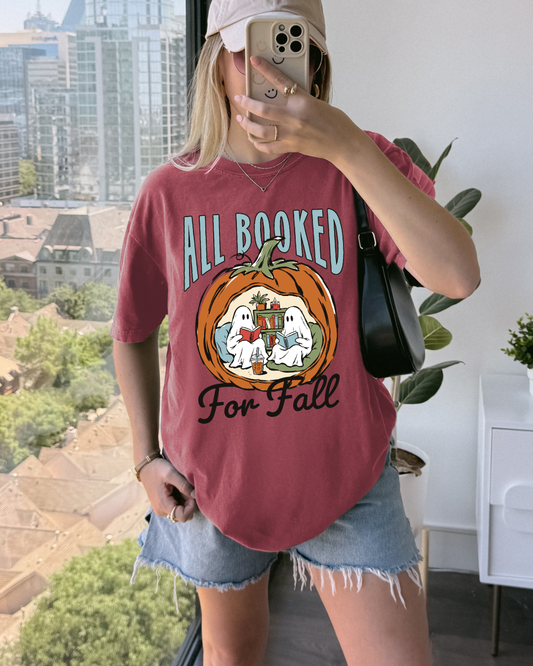 All Booked for Fall - Tee