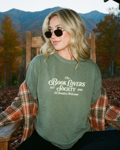 Book Lovers Society Tee