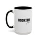 Bookish Girlie Black Coffee Cup, Accent Mugs for Readers, Perfect Gift for Book Lovers, Cozy Home Decor, Literary Gift Idea