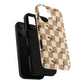 Dragon Check Phone Case — Camel
