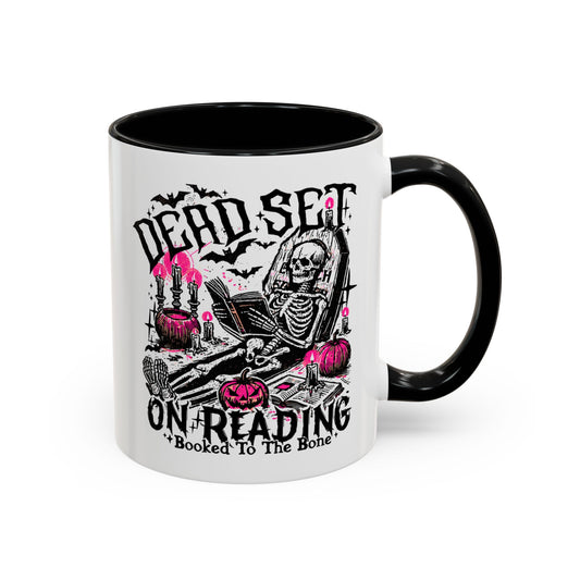 Dead Set on Reading - Mug