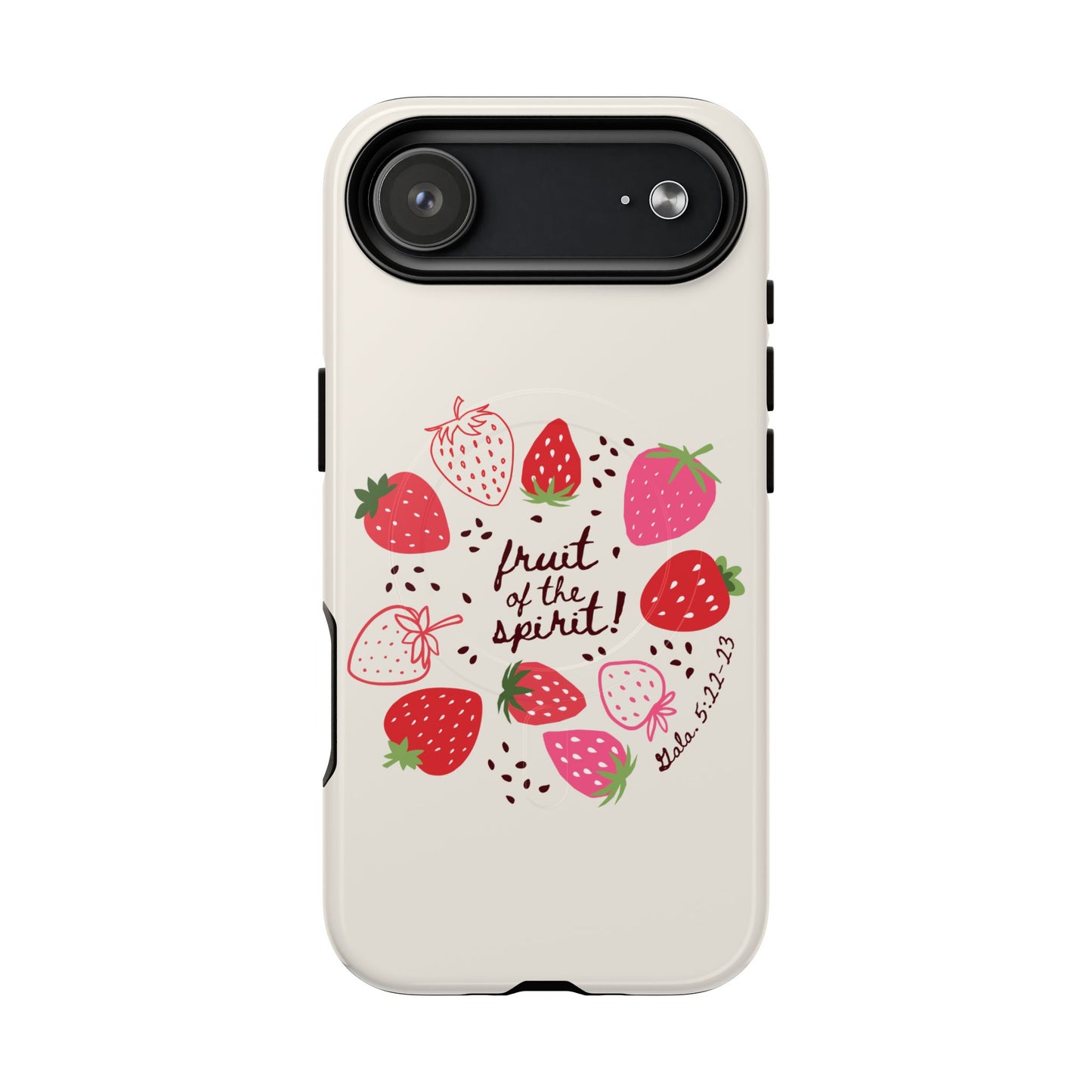 Fruits of the Spirit - Cream Phone Case