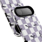 Dragon Check Phone Case — Lavender