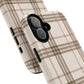 FF x Reading Through Realms - Plaid Phone Case