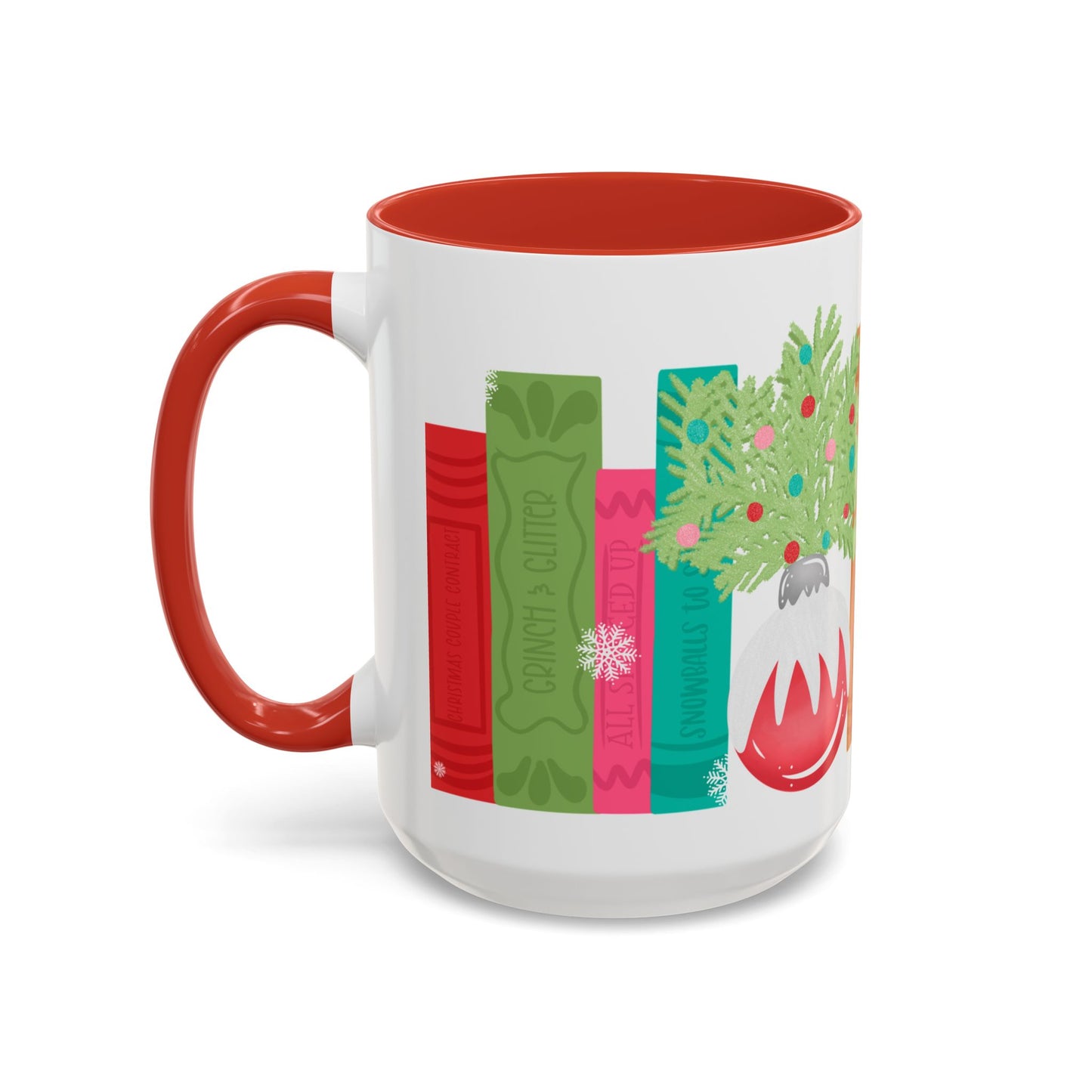 Christmas Bookshelf - Mug