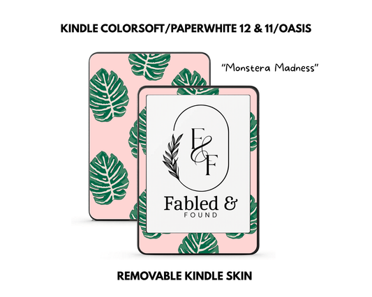 Monstera Madness - Kindle Skin