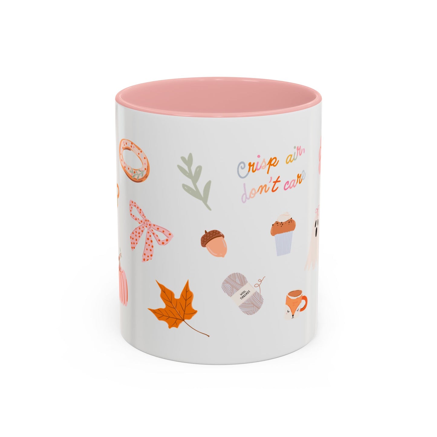 Fall Girlie Coffee Mug, Cute Mug, Fall Decor, Seasonal Gift, Cozy Drinkware, Coffee Lover's Mug, Whimsical Autumn Coffee Cup