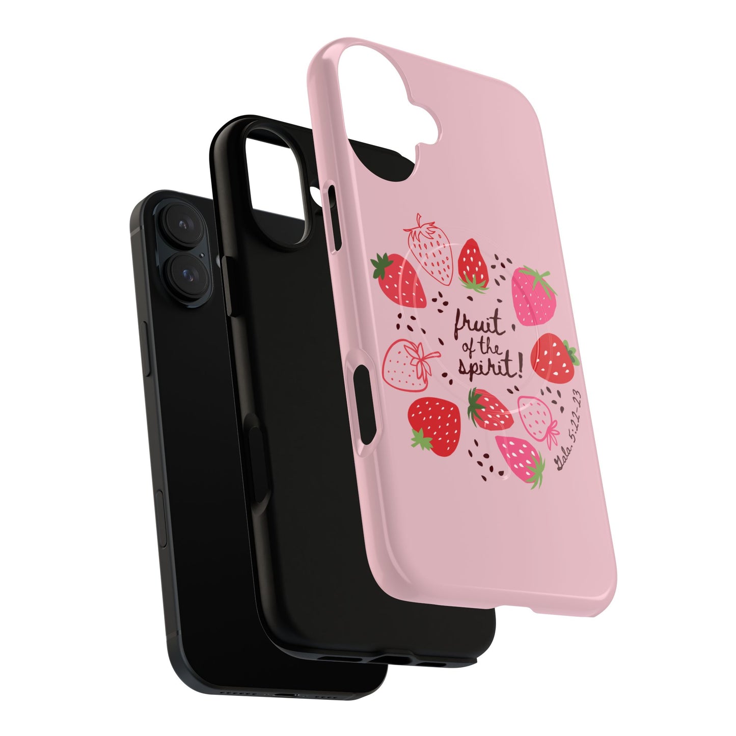 Fruits of the Spirit – Pink Phone Case
